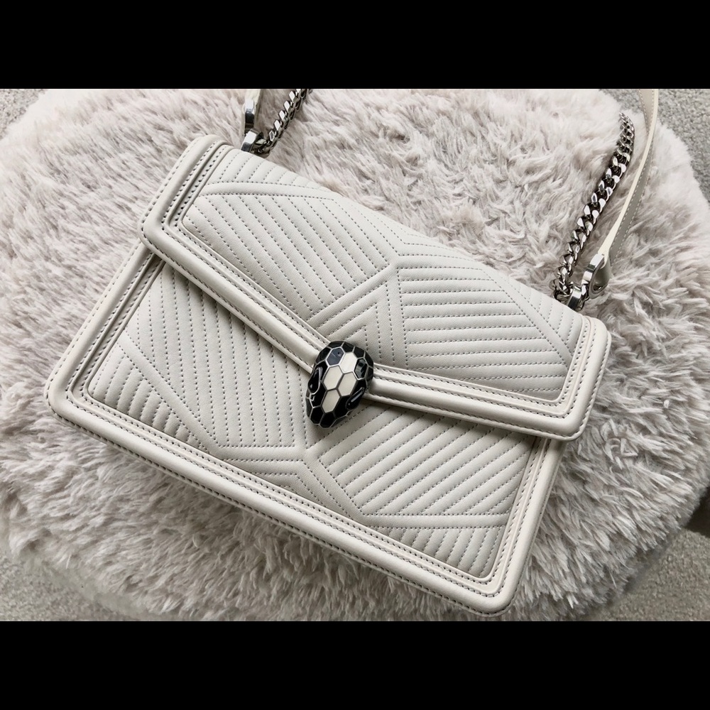 Bulgari Serpenti Diamond Blast Shoulder Bag